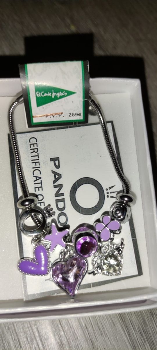 Pulsera Pandora Plata Charms