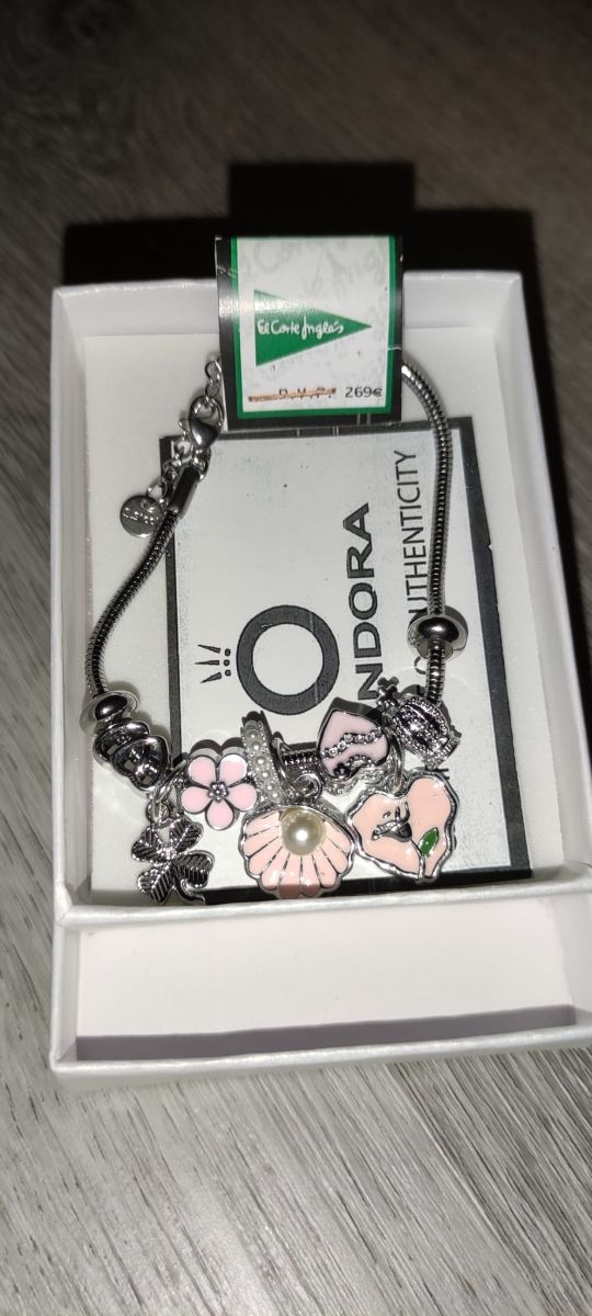 Pulsera Pandora Plata Charms