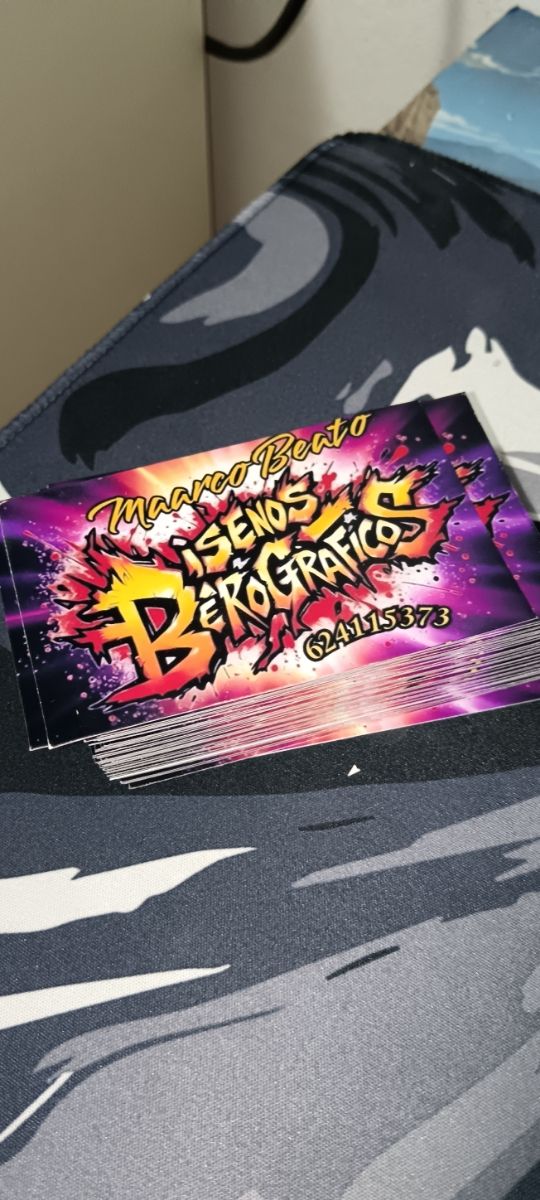 Tarjetas Presentación Marco Berto