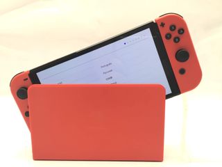 nintendo switch oled mario red edition