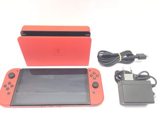 nintendo switch oled mario red edition