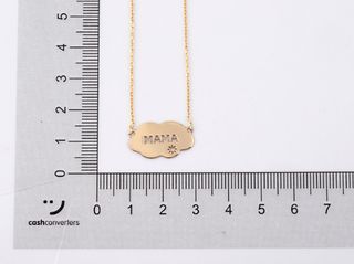 cadena oro 9k 22cm