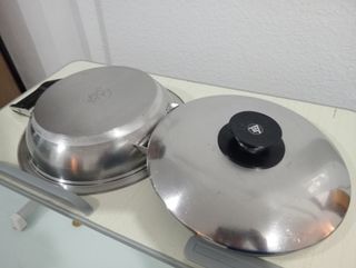 .,Olla AMC Suiza NO APTA PARA FUEGOS DE INDUCCIÓN;