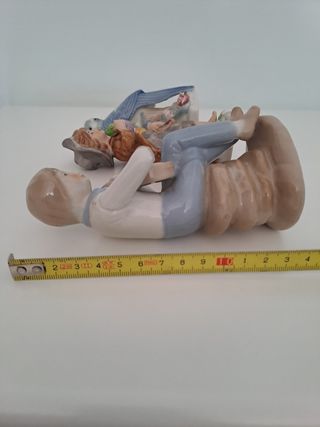 3 Figurine Ceramica Vintage