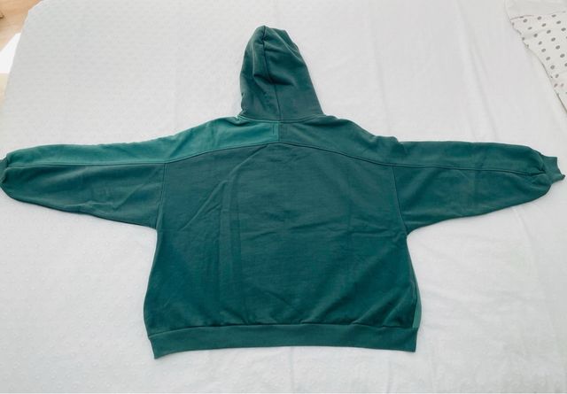 Sudadera verde oversize - Talla L