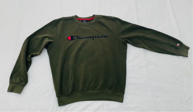 Sudadera Champion Verde kaki Talla M
