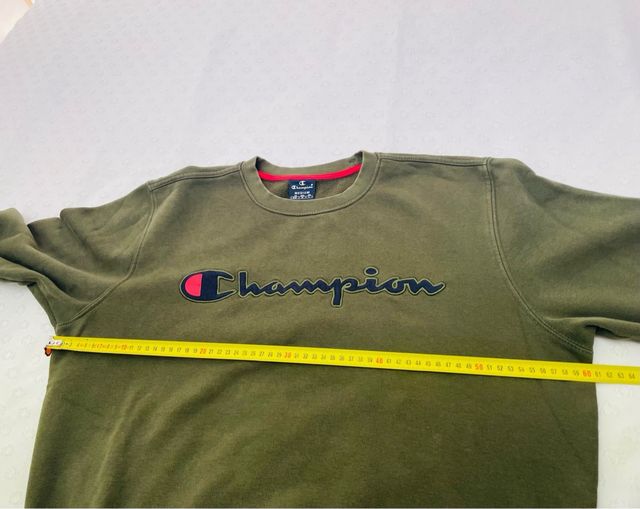 Sudadera Champion Verde kaki Talla M