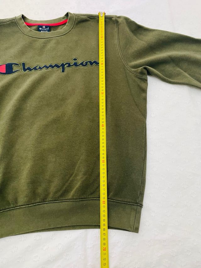 Sudadera Champion Verde kaki Talla M