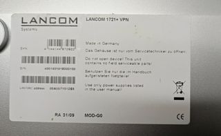 Lancom Systems 1721+ VPN  ADSL 4 porte