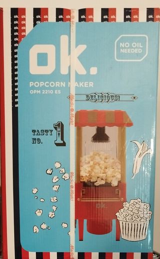 Palomitero NUEVO a estrenar marca OK Precintado