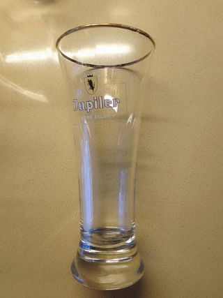 9 bicchieri da birra Jupiler