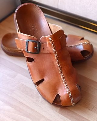 Sandalias Pikolinos Piel Marrón