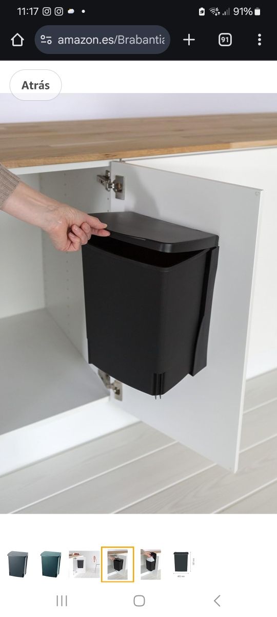 Cubo de basura Brabarian