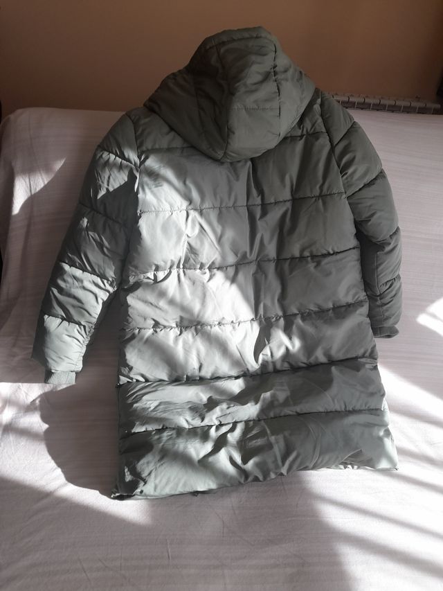 Parka Pieces verde - Talla M