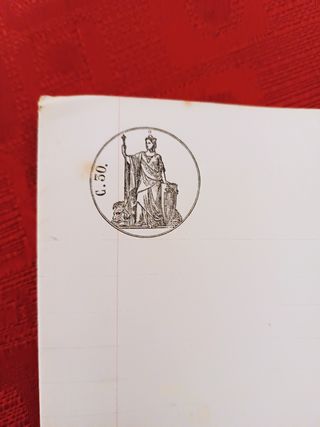 Carta bollata da 30 cent del 1918