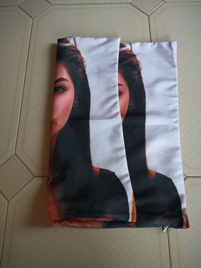 Funda cojín Faye Malisorn beige