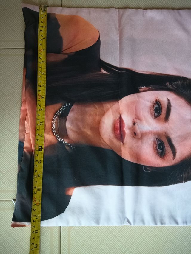 Funda cojín Faye Malisorn beige