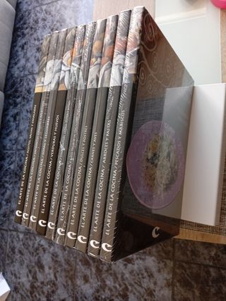 Vendo 10 libros El arte de cocina