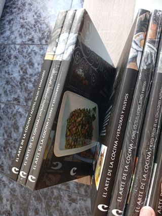 Vendo 10 libros El arte de cocina