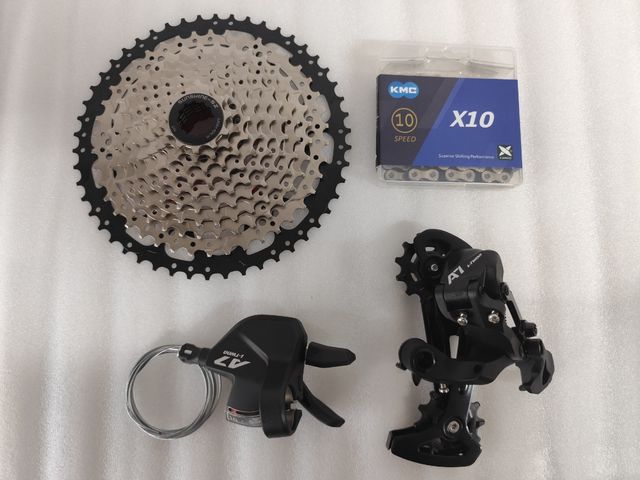 Grupo monoplato 1x10v. 11/50 dientes 