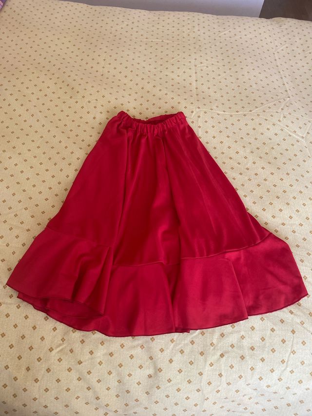 Falda baile niña talla 8