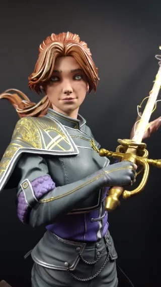 Impresión y Pintado de Figuras de Resina.