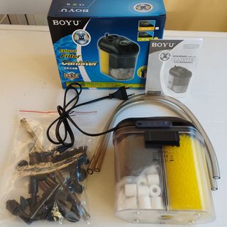 Filtro externo acuario exterior canister pecera