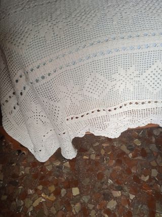 Colcha ganchillo  vintage