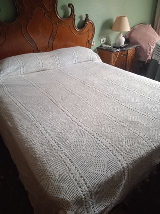 Colcha ganchillo  vintage