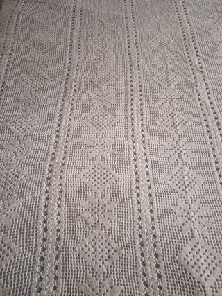 Colcha ganchillo  vintage