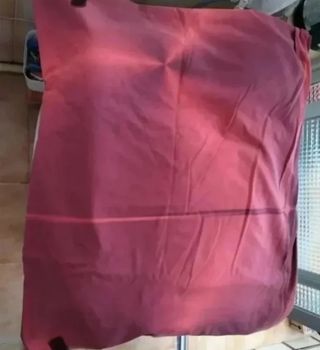 Funda edredón cama matrimonio - Rojo/Rosa