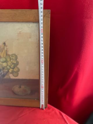 Quadro vintage con natura morta