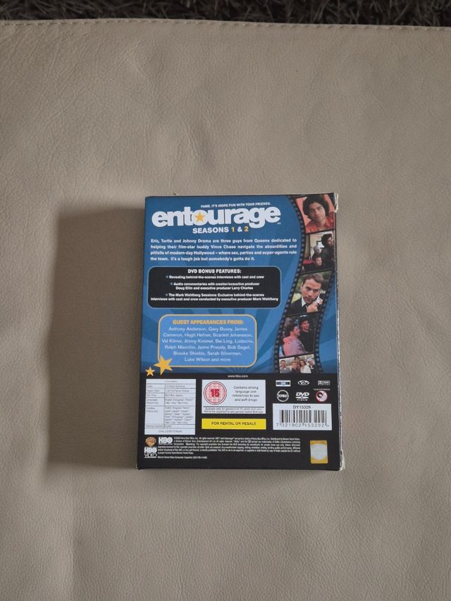 Entourage - Temp. 1 y 2 DVD