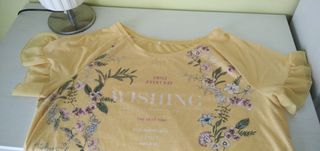 Camiseta Amarilla - Talla XL