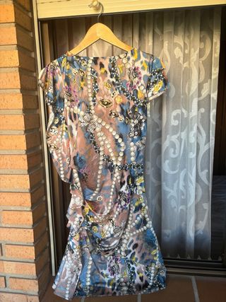 Vestido bdba multicolor estampado