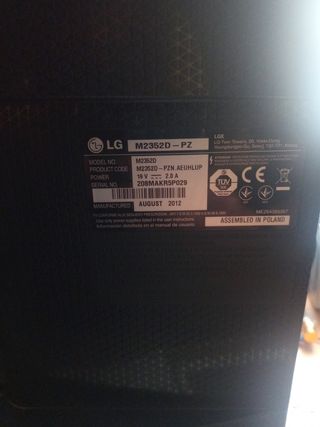 TV LG FullHd M2352D 23 pulgadas