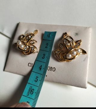 Pendientes Chapado Oro 18Kt