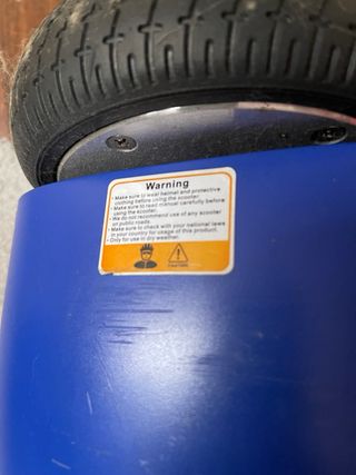 Hoverboard Denver azul