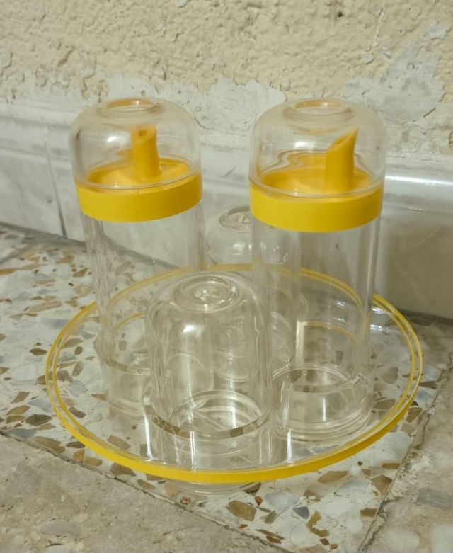 Aceitera y vinagrera