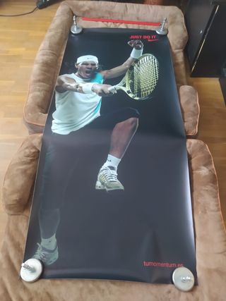 POSTER PLASTICO RAFA NADAL 185CM X 80CM