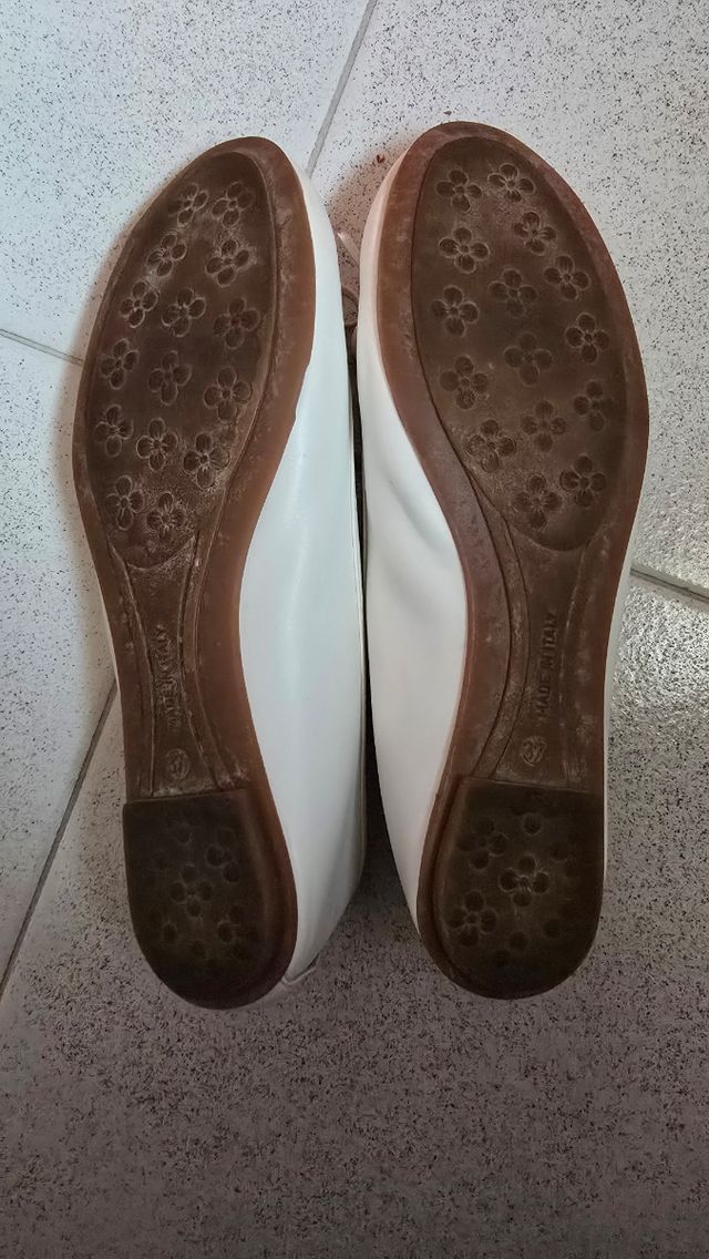Scarpe ballerine bianche
