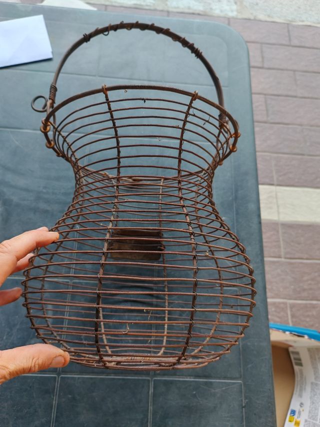 Cestino artigianale fatto a mano