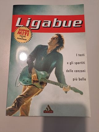 Libro Ligabue: testi & spartiti