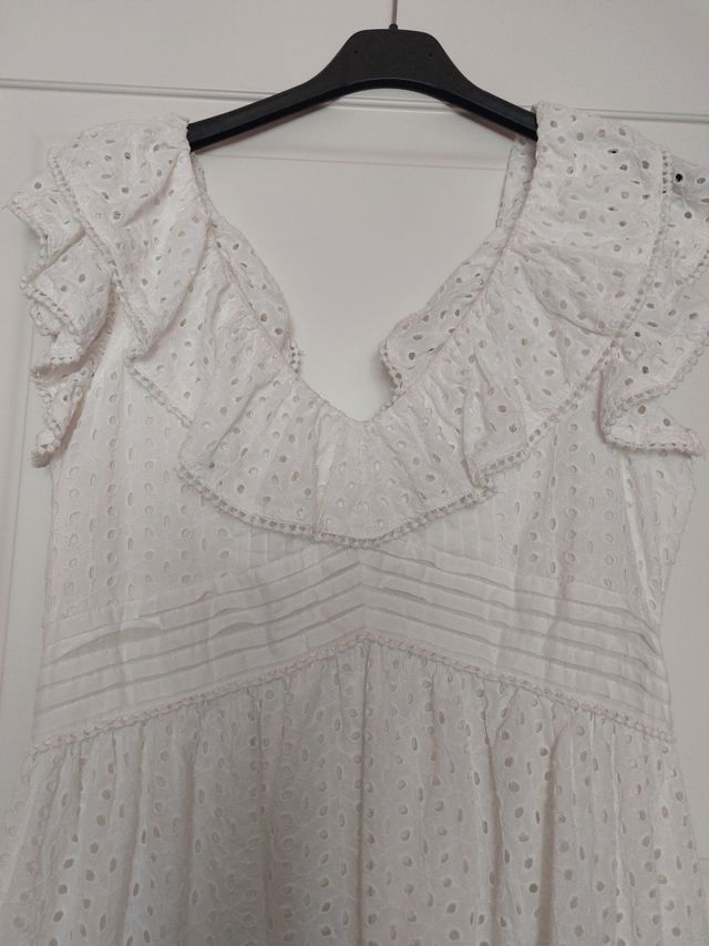 Abito Motivi cotone e pizzo tg. 42