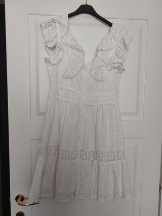 Abito Motivi cotone e pizzo tg. 42