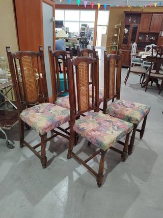 CONJUNTO DE 5 SILLAS