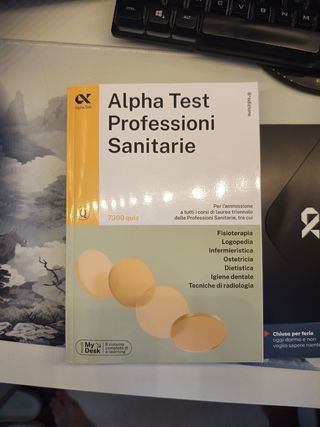 Alpha test professioni sanitarie (pack 3 manuali)