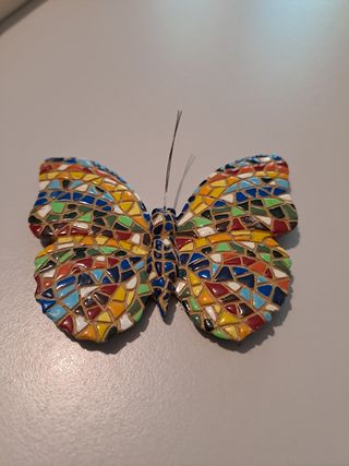 Calamita farfalla mosaico