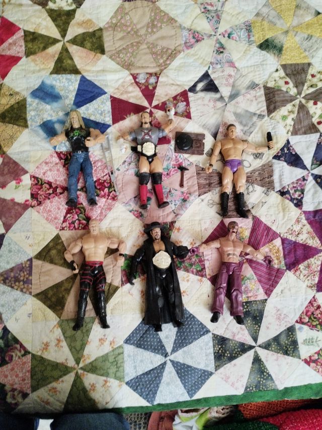 10 Figuras WWE (Wrestling) 2003