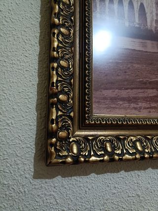 Cuadro Catedral y puente romano Salamanca